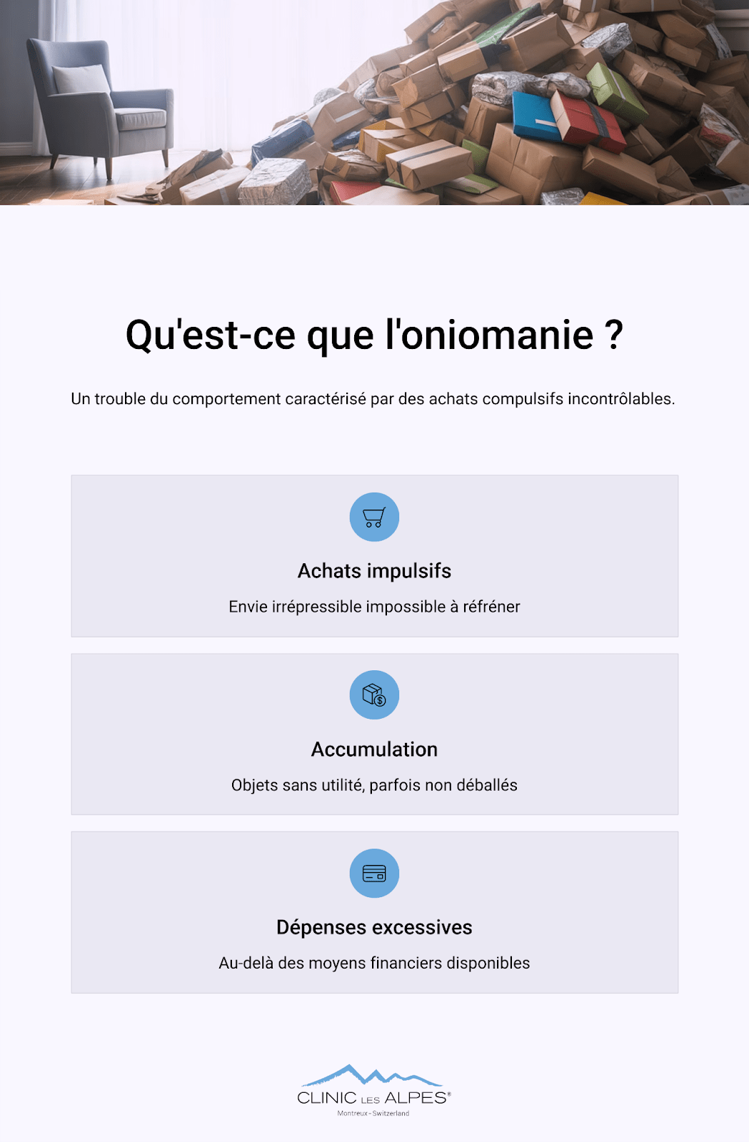 Qu'est-ce que l'oniomanie ?