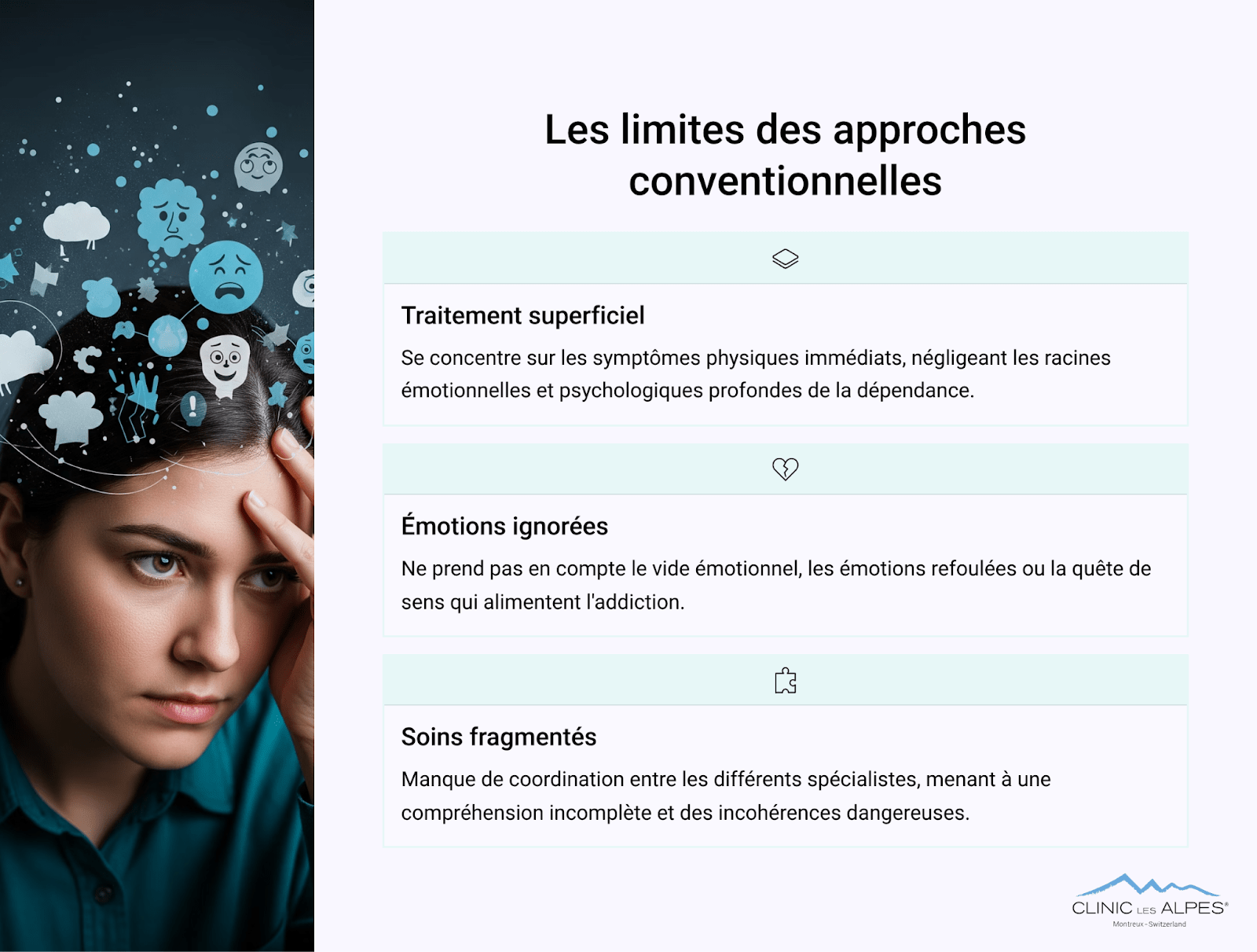 limites des approches conventionnelles contre les addictions