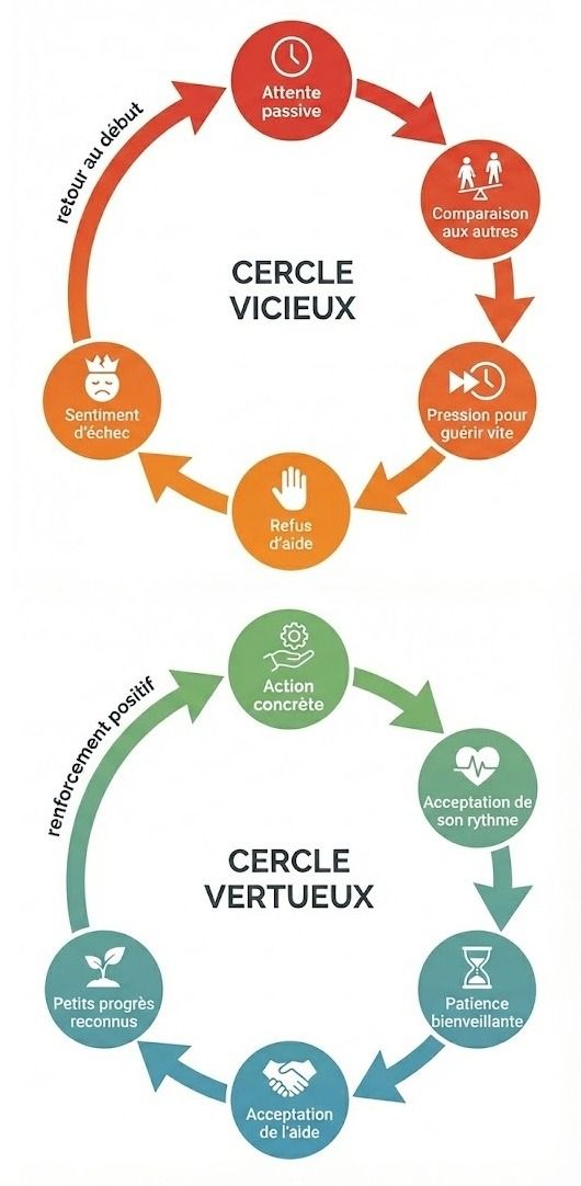 les cercles de la dépression