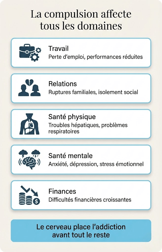 addiction et compulsion